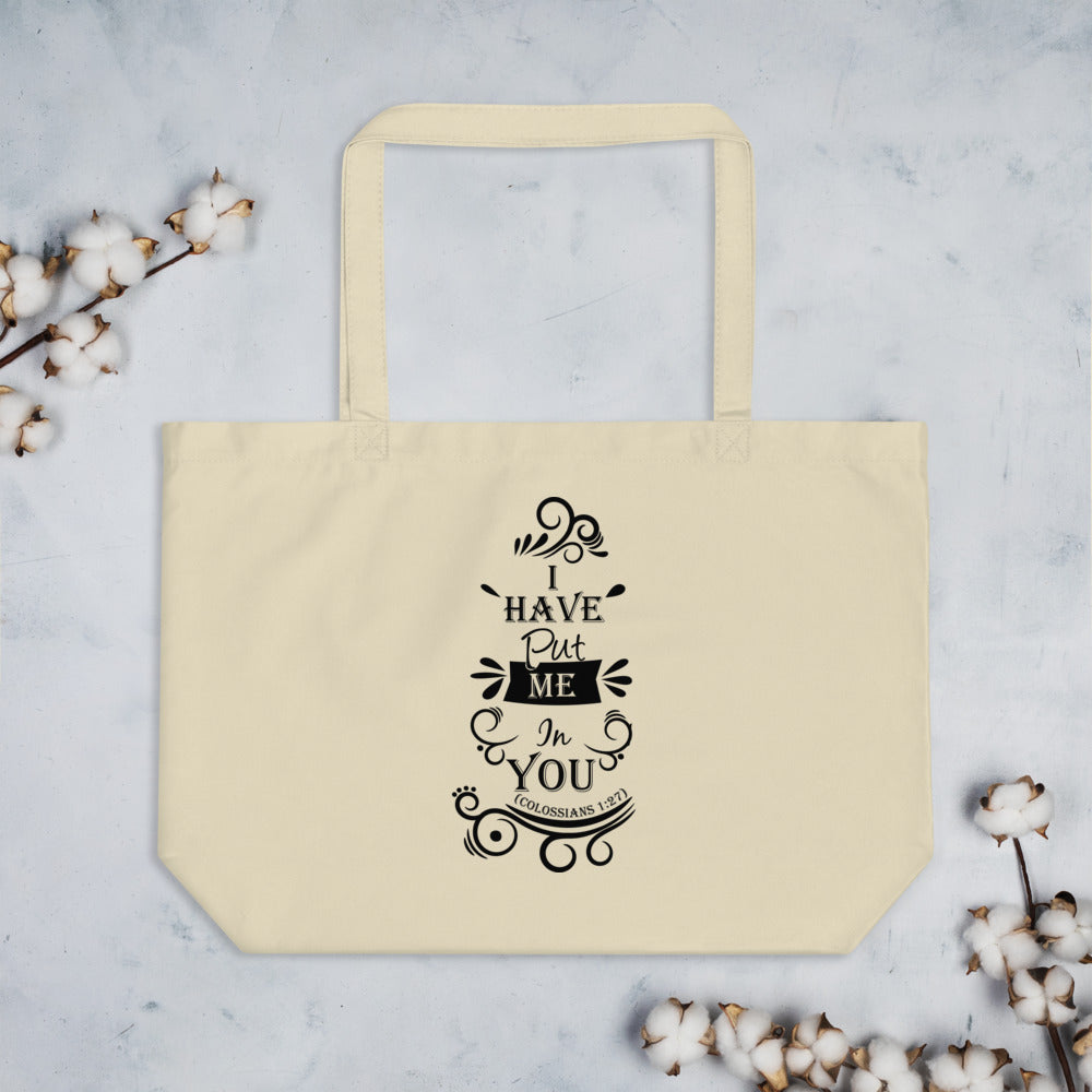I Have Put Me In You! "God" (Colossians 1:27) Tote Bag - Have You Read The Red