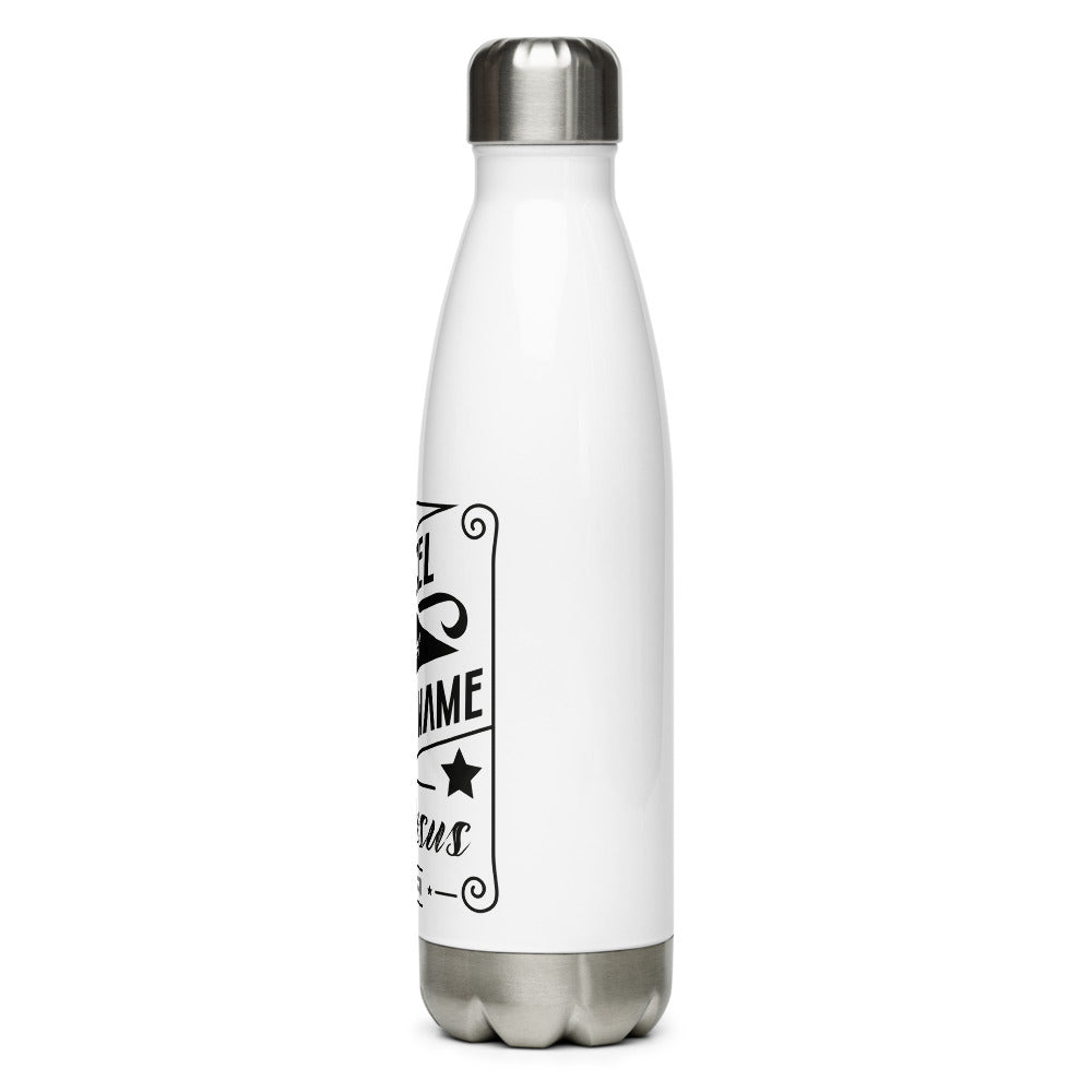 I Cancel That In The Name of Jesus. (Job 22:28) Water Bottle - Have You Read The Red