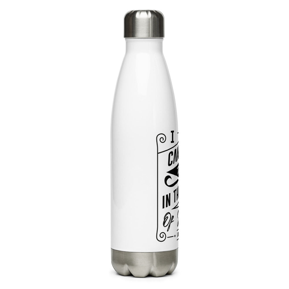 I Cancel That In The Name of Jesus. (Job 22:28) Water Bottle - Have You Read The Red