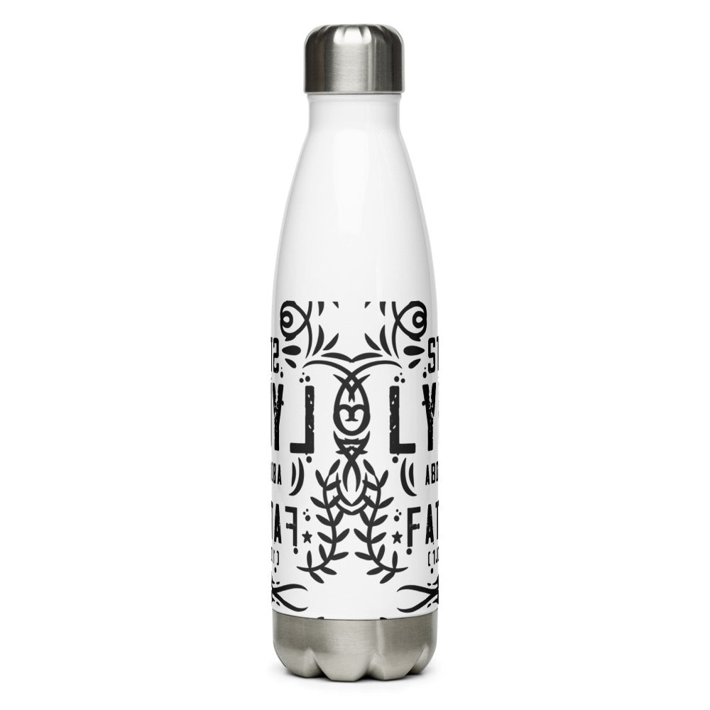 Stop Lying About My Father (1 John 2:4) Water Bottle - Have You Read The Red
