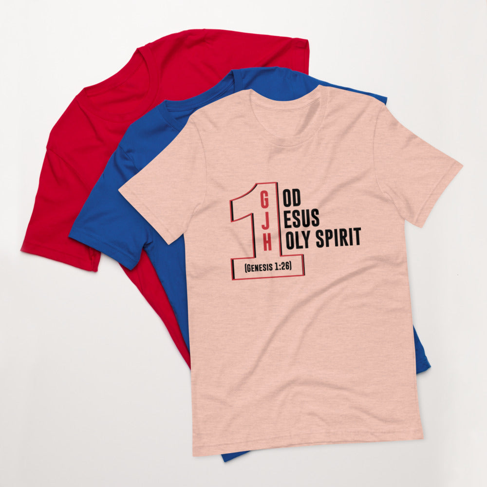God Jesus Holy Spirit (Genesis 1:26) Unisex T-Shirt - Have You Read The Red