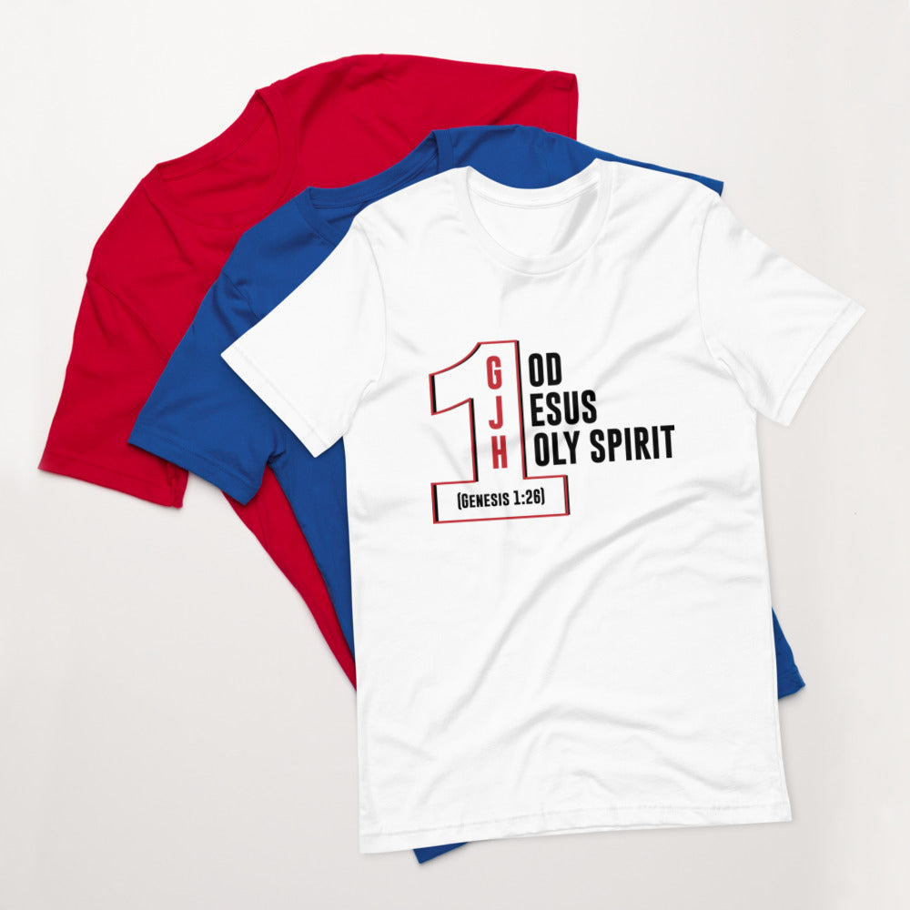 God Jesus Holy Spirit (Genesis 1:26) Unisex T-Shirt - Have You Read The Red