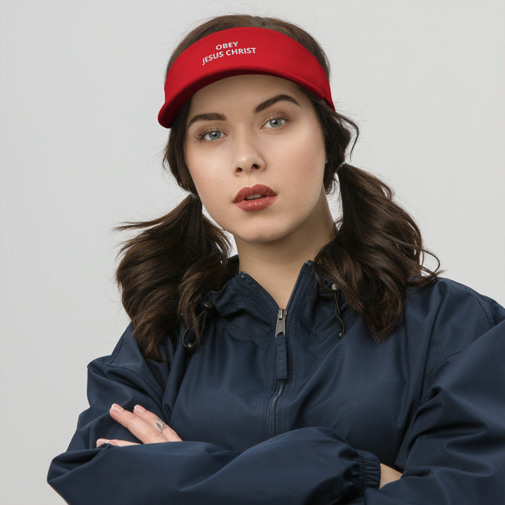 Obey Jesus Christ Visor - Have You Read The Red