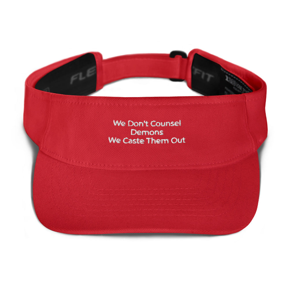We Don't Counsel Demons Visor - Have You Read The Red